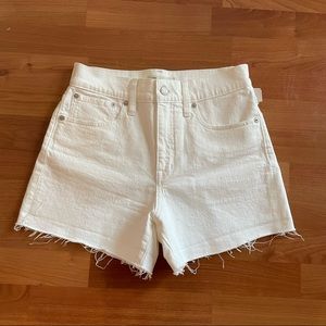 Madewell High Rise Denim Shorts